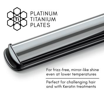 DIVA Ultra Fast Titanium Styler -Black