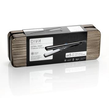 DIVA Ultra Fast Titanium Styler -Black